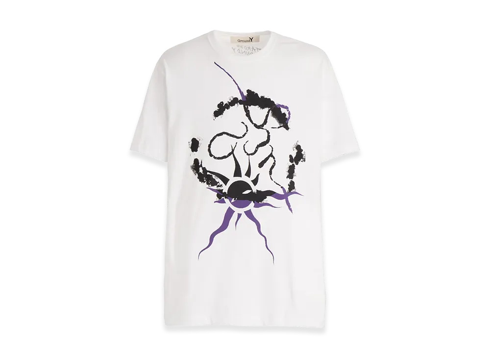 Ground Y x Taro Okamoto Graphic T-shirts "Tower of the Sun” "White"