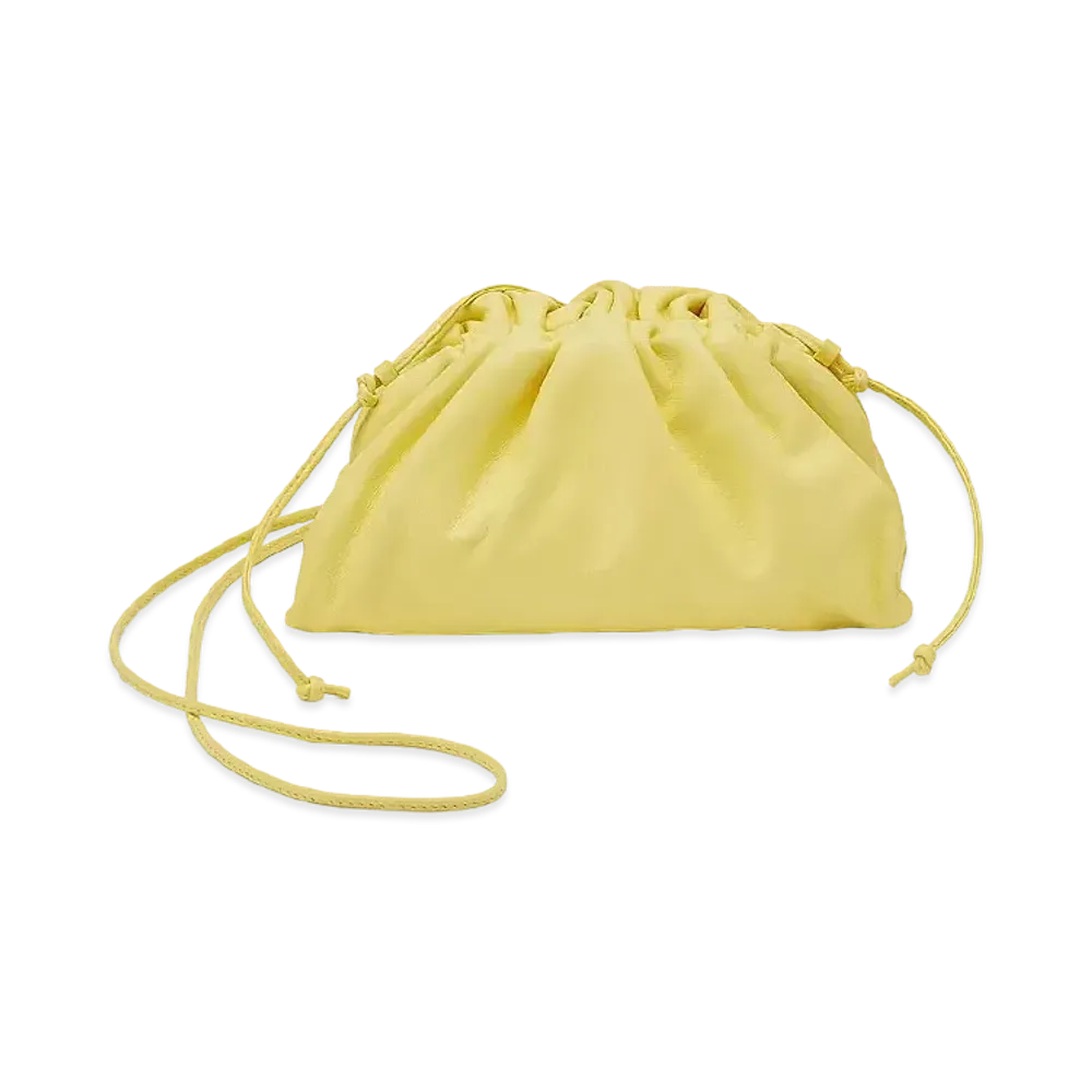 Bottega Veneta Mini The Pouch "Jelly Yellow"