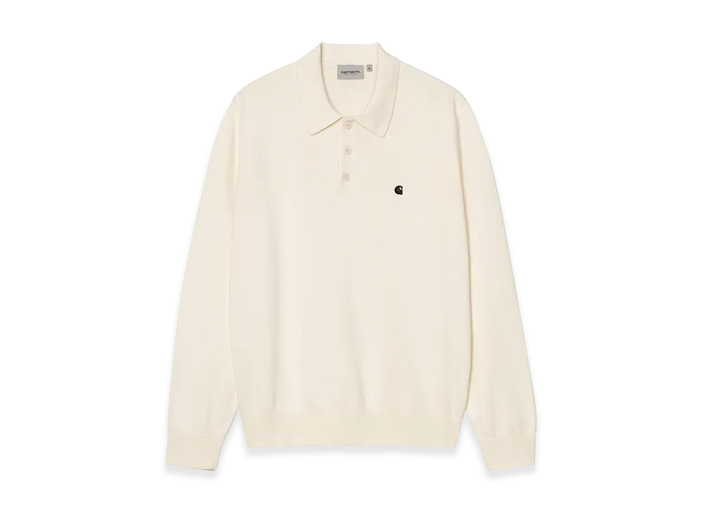Carhartt WIP L/S Madison Polo "Cinnerus/Black"