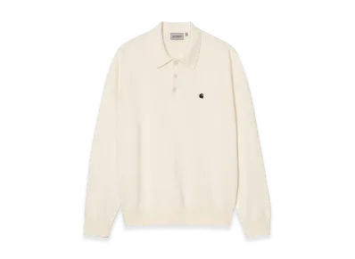Carhartt WIP L/S Madison Polo "Cinnerus/Black"