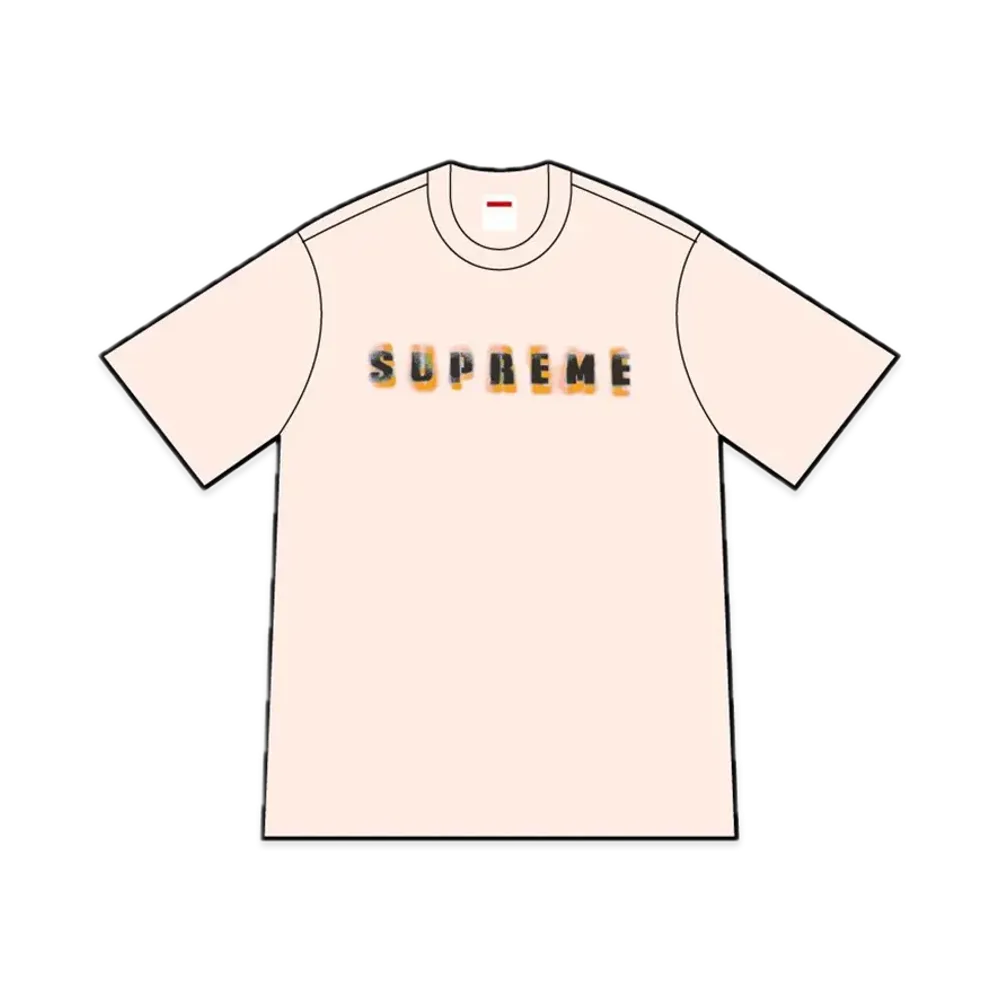 Supreme Stencil Tee "Pale Pink"