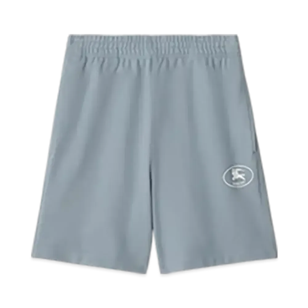 Burberry Night Stamp Cotton Shorts "Gale"