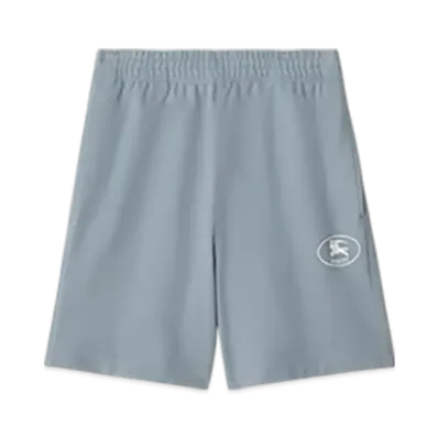 Burberry Night Stamp Cotton Shorts "Gale"