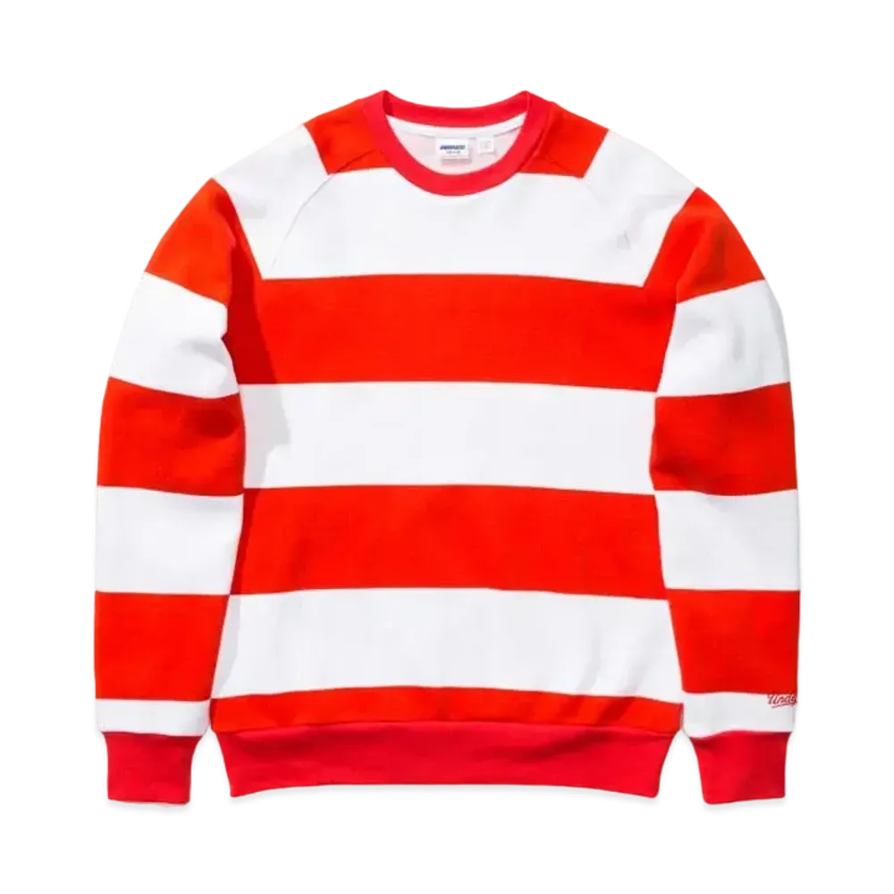 UNDEFEATED STRIPED CREWNECK - 20012 "Navy"