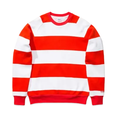 UNDEFEATED STRIPED CREWNECK - 20012 "Navy"