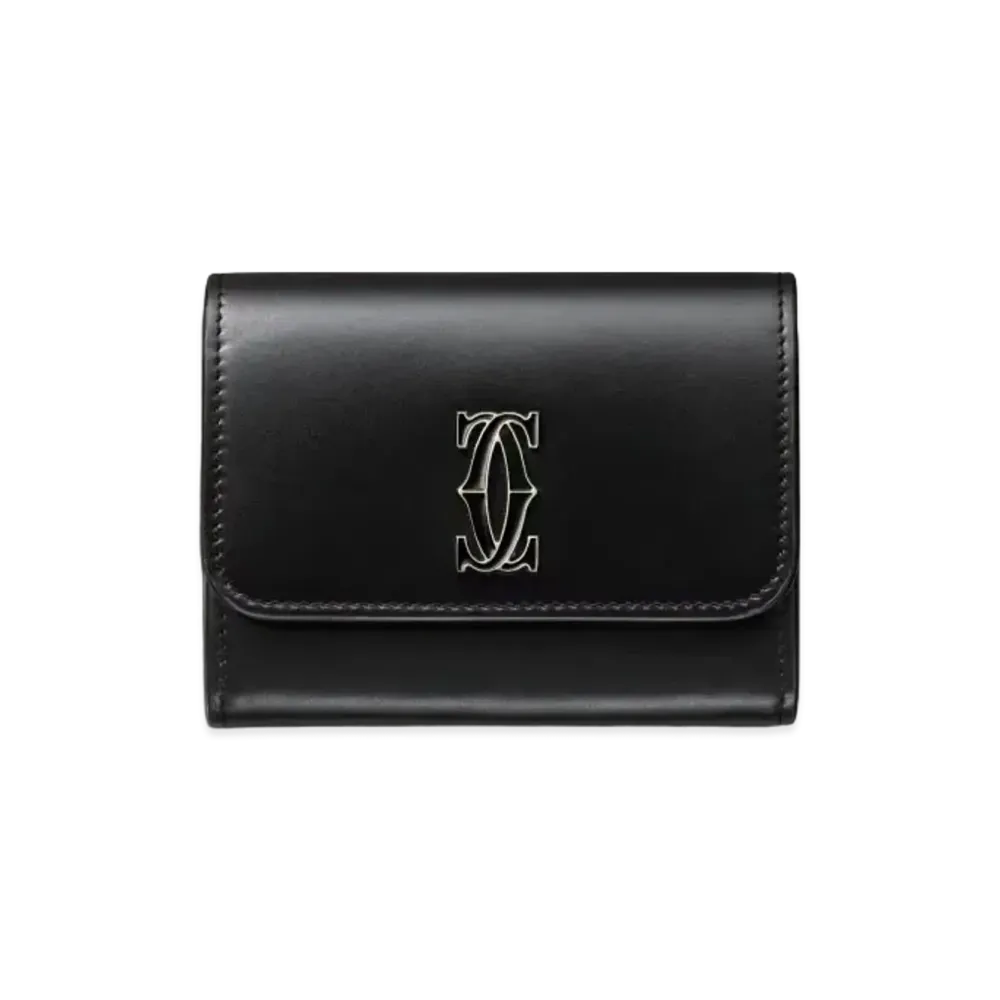 Cartier Mini Wallet, C de Cartier "Black"