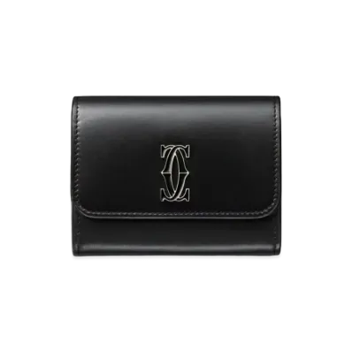 Cartier Mini Wallet, C de Cartier "Black"