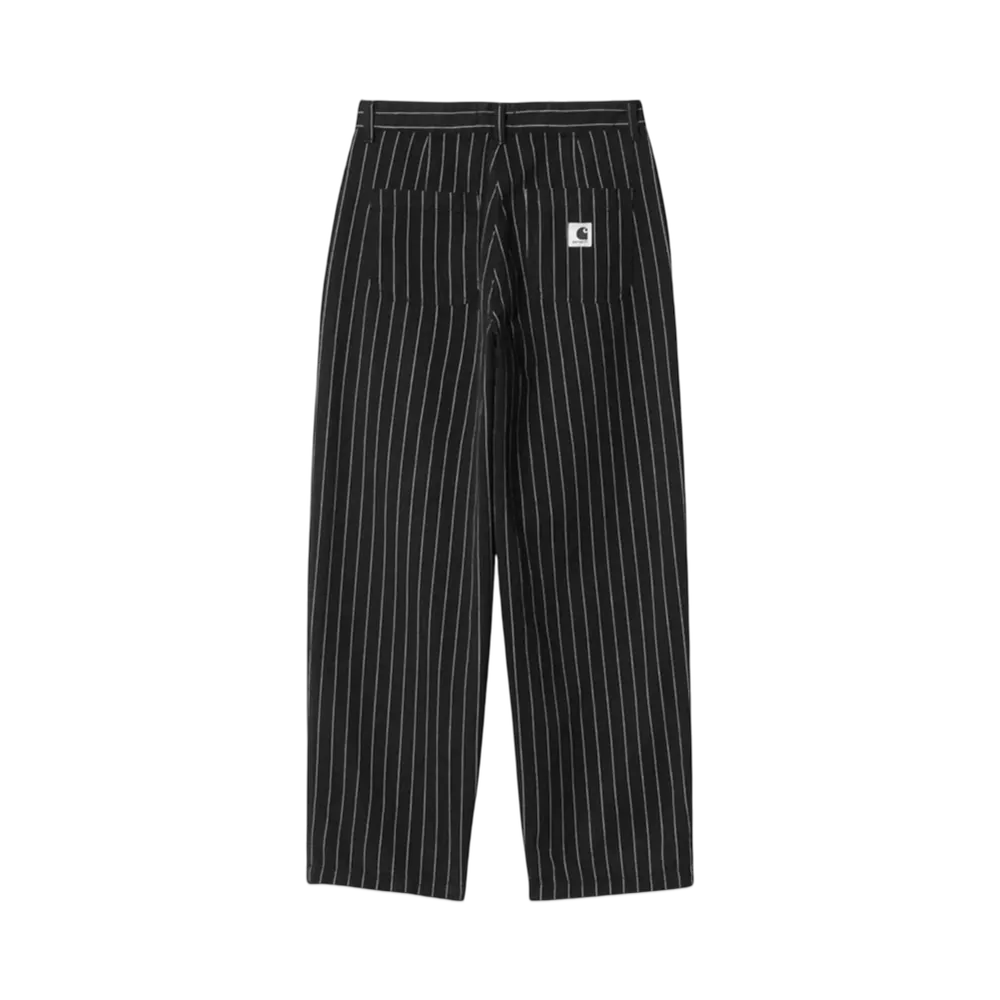 Carhartt WIP W' Hendry Pant "Seaton Stripe Black/Wax(Rinsed)"