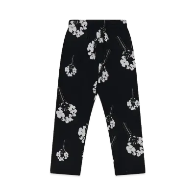 DENIM TEARS x Hardies Fist Wreath Track Pants "Black"