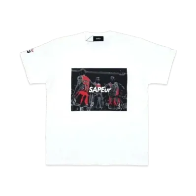 SAPEur BIG3 Classic Vintage S/S Tshirt "White"