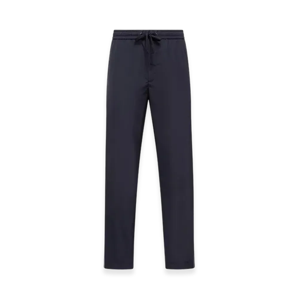 MONCLER Water-Repellent Jogging Trousers "Blue"
