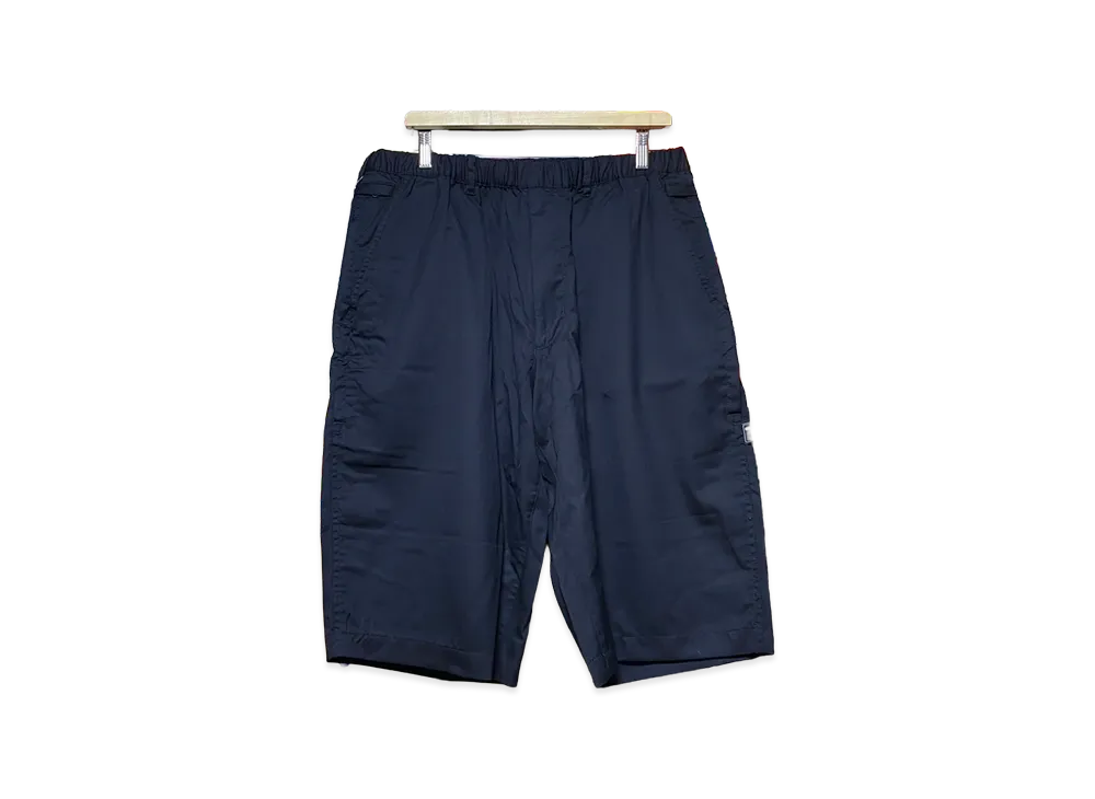 BROCHURE Wool Easy Shorts "Navy"