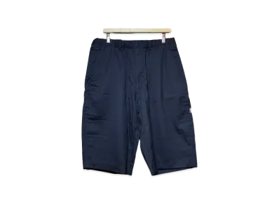 BROCHURE Wool Easy Shorts "Navy"