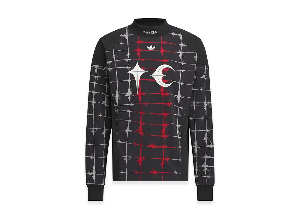 adidas x Thug Club Goalie T-Shirt Long Sleeve "Black"