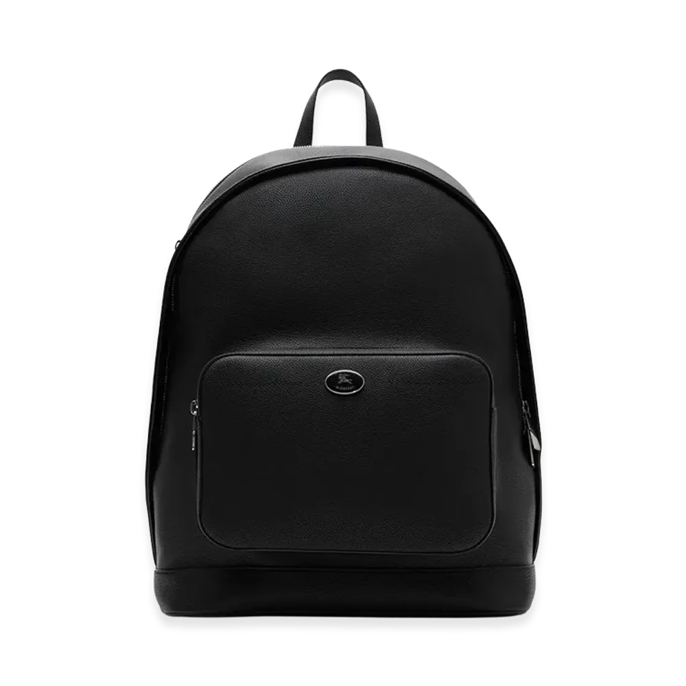 Burberry Knight Stamp Backpack "Black"