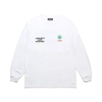 WACKO MARIA x 舐達麻 / High Times / Long Sleeve T-Shirt "White"