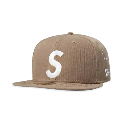 Supreme Characters S Logo New Era "Brown"