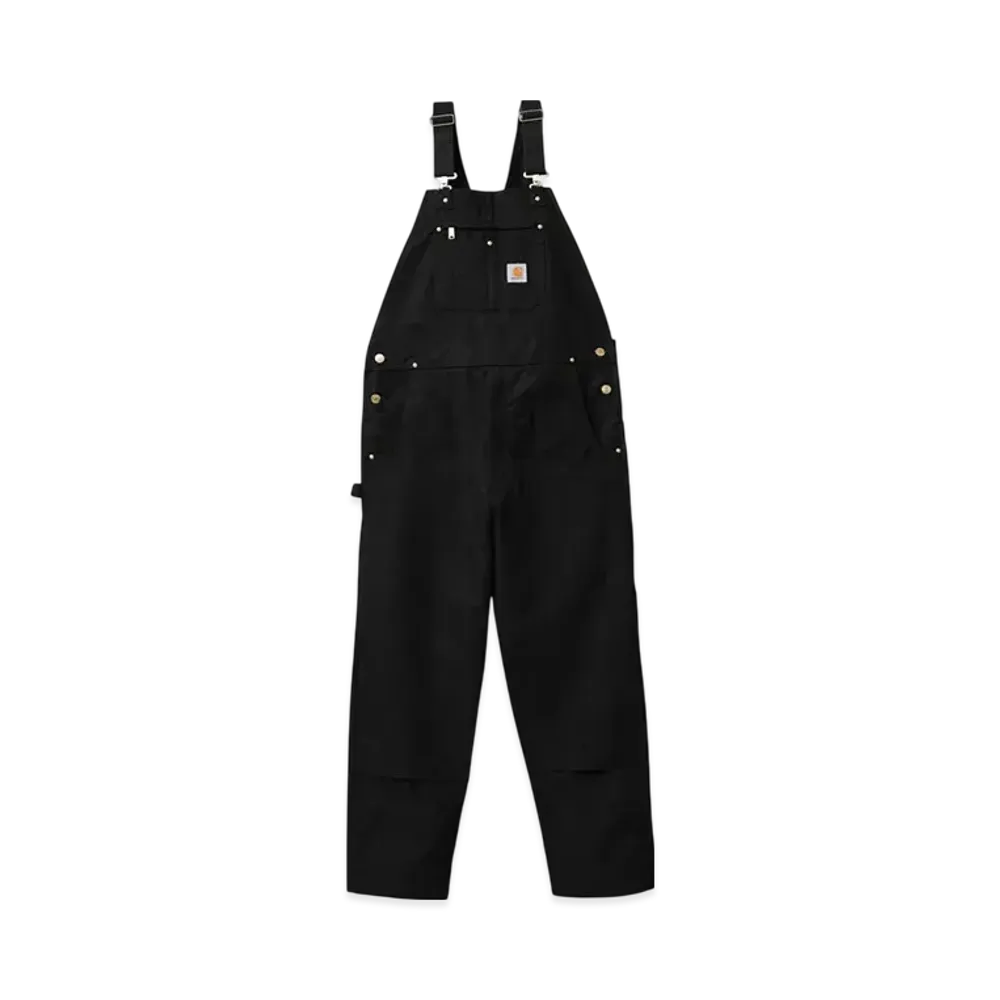 Carhartt WIP Bib Overalls Cotton Duck "Black"