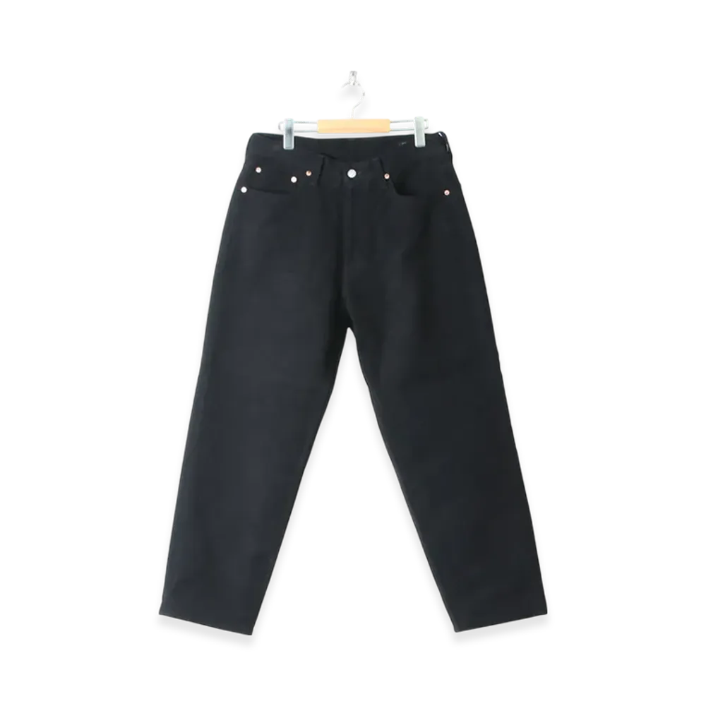 COMOLI Moleskin 5-Pocket Pants "Black"