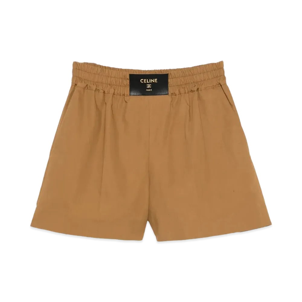 CELINE Women's Shorts "Brown"