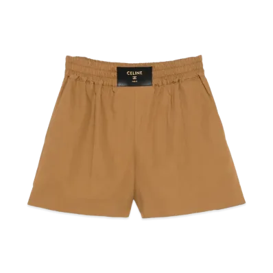 CELINE Women's Shorts "Brown"