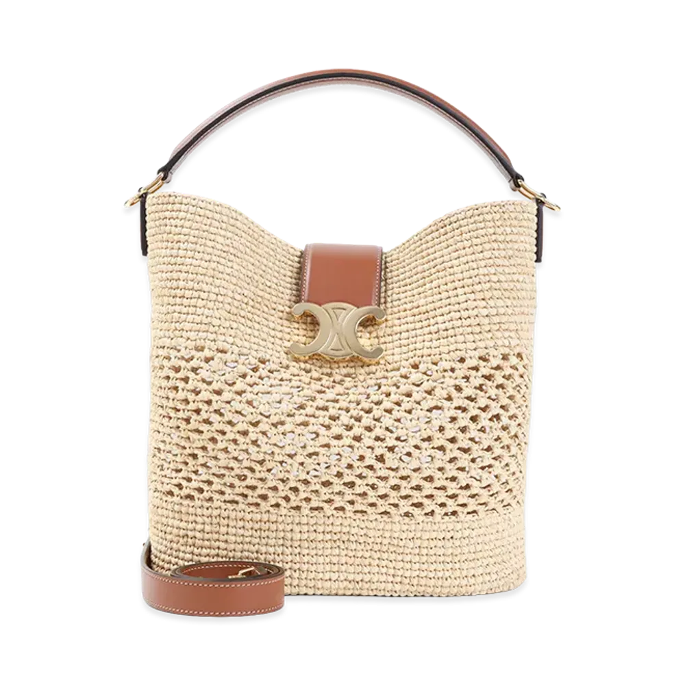 CELINE Women's Medium Louise Shoulder Bag "Beige"