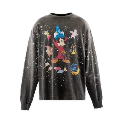 SAINT Mxxxxxx x Disney DSNY LS T-Shirt/Fantasia "Black"