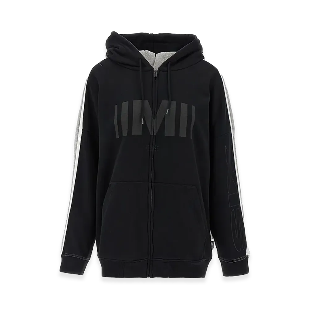 MM6 Maison Margiela Women's Double Front' Hoodie "Multicolor"