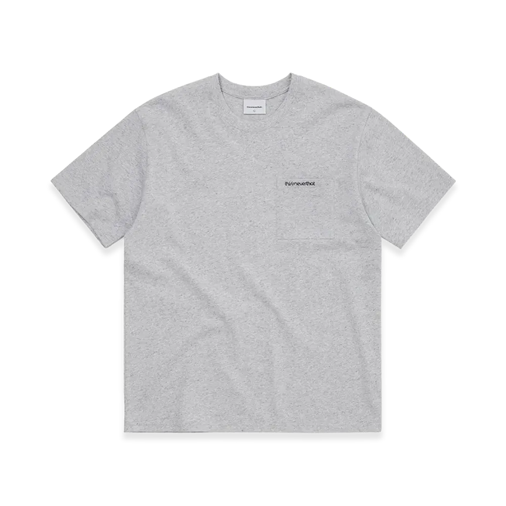 thisisneverthat Basic Pocket Tee "Heather Grey"