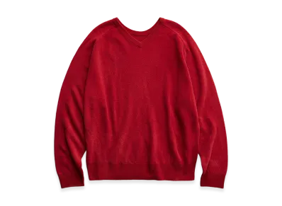 NICENESS Gibbons Vicuña Cashmere Double-Faced Sweater "Scaret"
