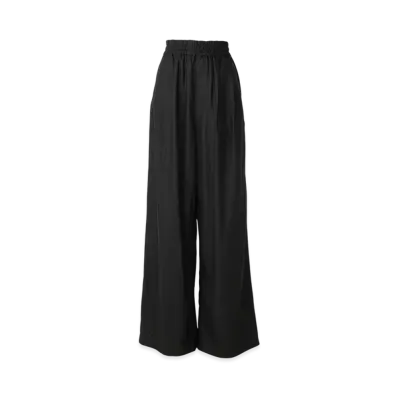 HYSTERIC GLAMOUR High-Waisted Wide-Pleated Pants "Black"