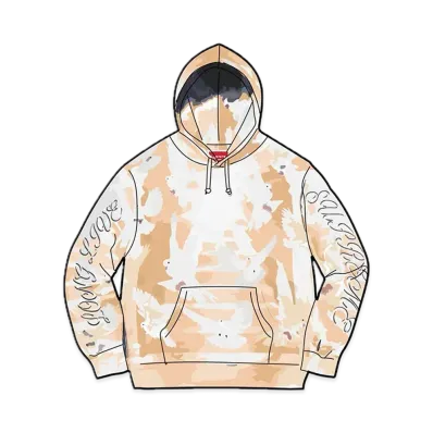 Supreme Doves Hooded Sweatshirt "Tan"