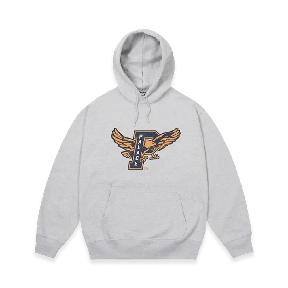 PALACE Eagles Hood "Grey Marl"
