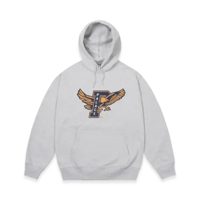 PALACE Eagles Hood "Grey Marl"
