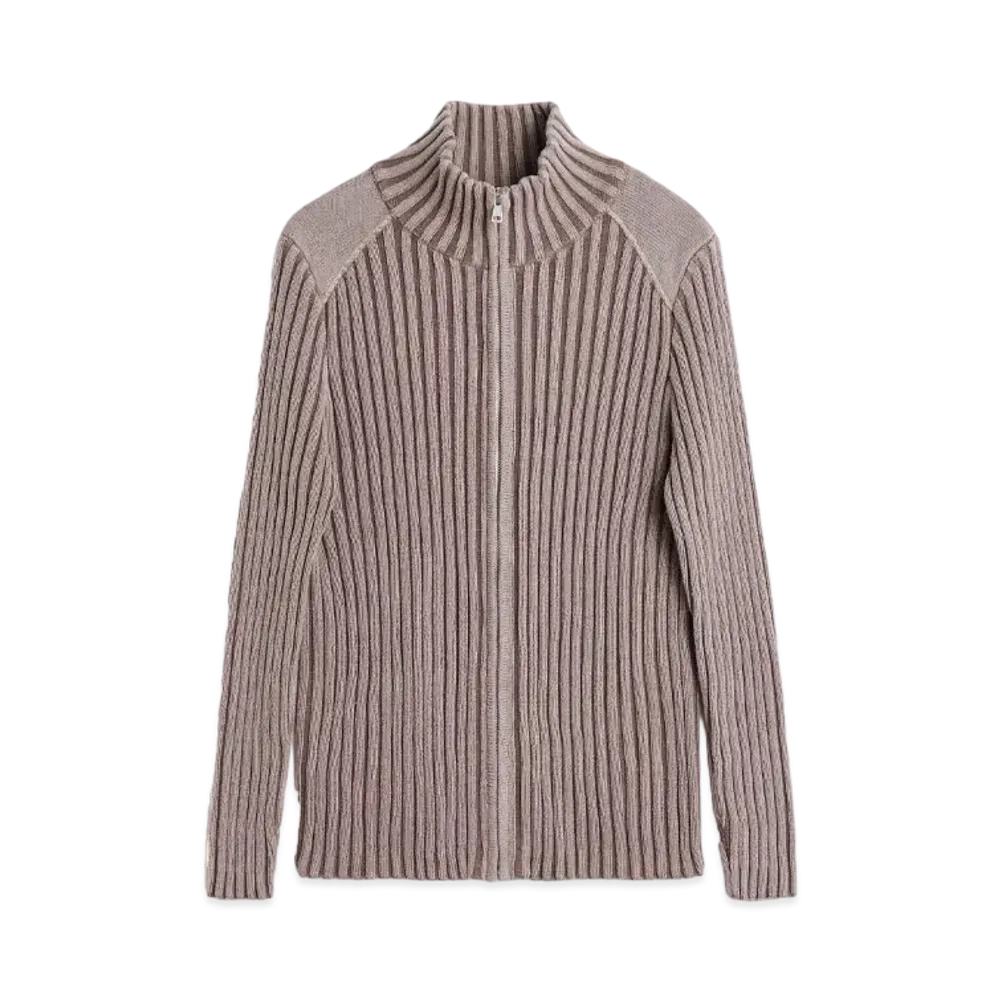 OUR LEGACY Classic Zip Cardigan Cast Cotton Cash "Pink"