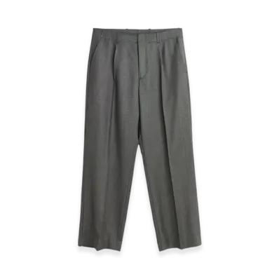 OUR LEGACY Borrowed Chino "Dark Grey Flow Wool"