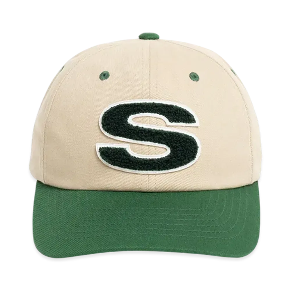 Stussy Low Profile Chenille S Snapback "Sand"