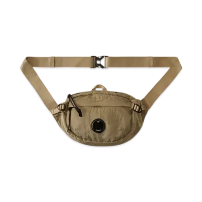 C.P. Company Nylon B Lens Crossbody Pack "Fungi Grey"