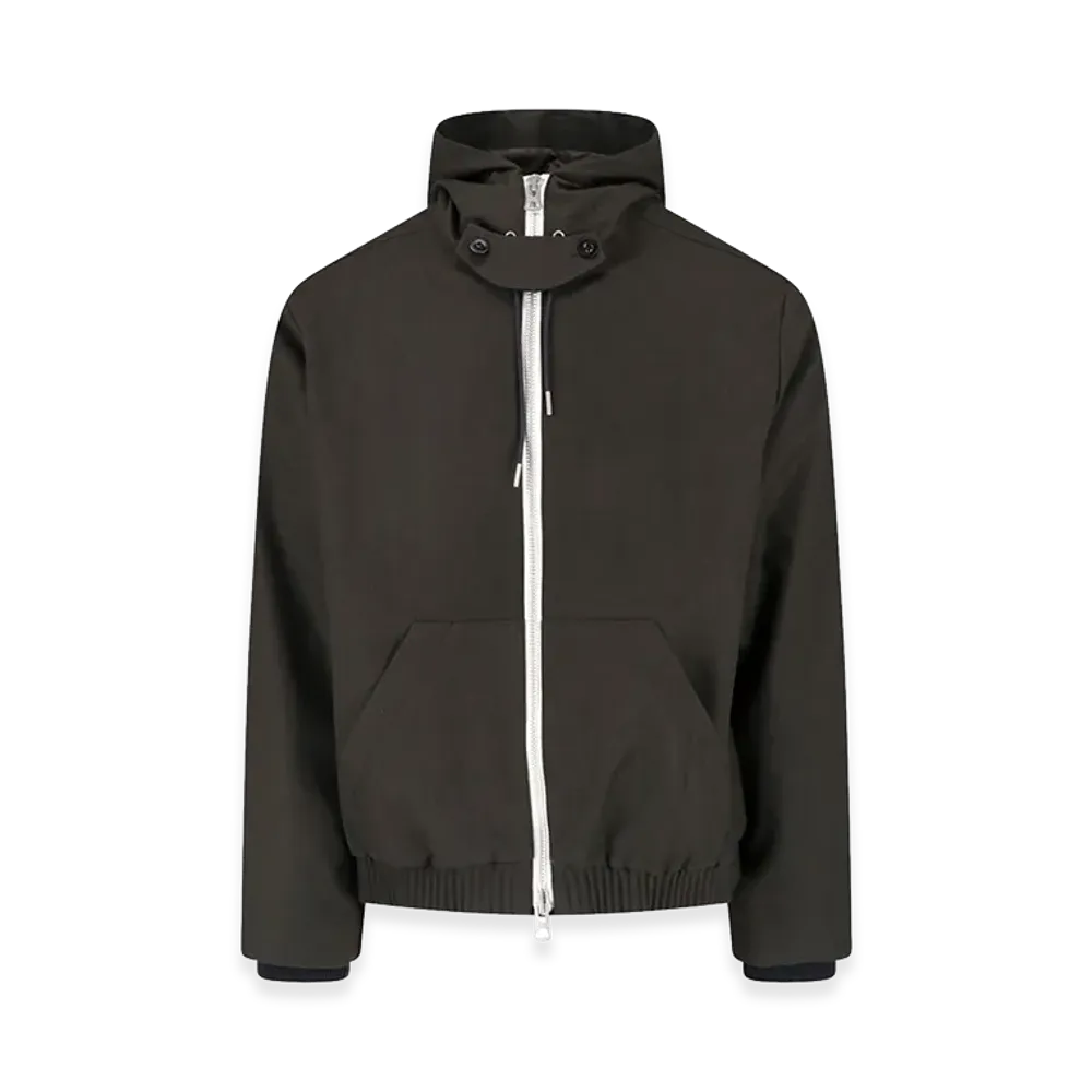 sacai Zip-Up Hoodie "Green"