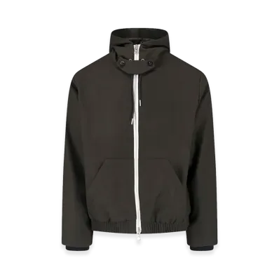 sacai Zip-Up Hoodie "Green"