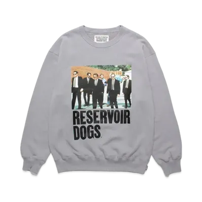 WACKO MARIA Reservoir Dogs / Heavy Weight Crew Neck Sweat Shirt "Gray"