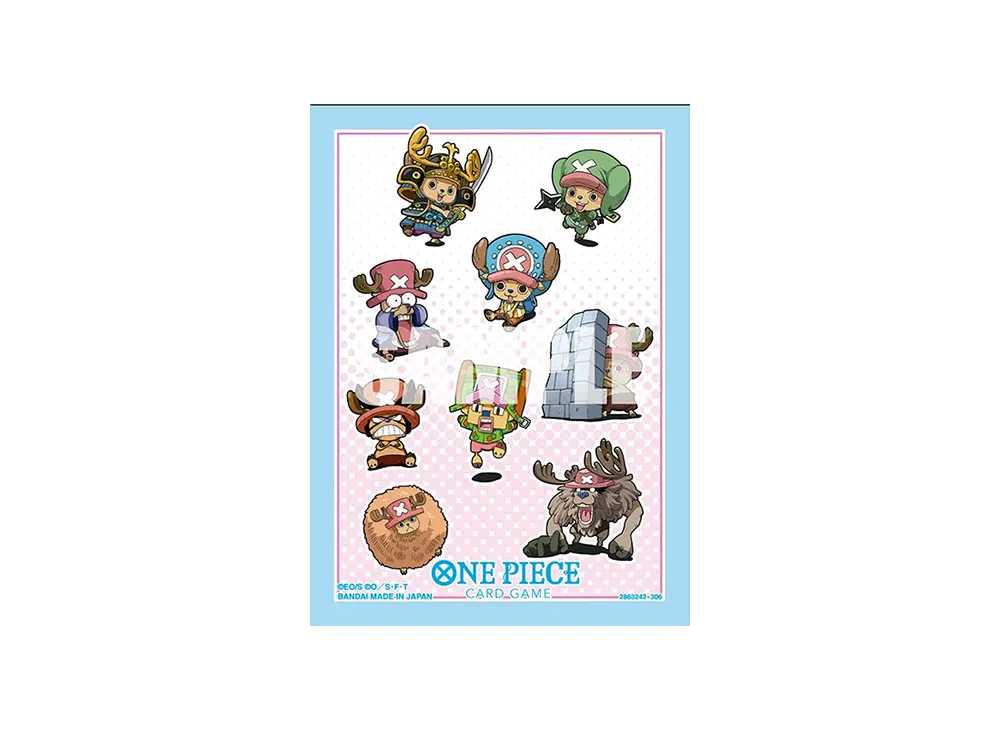 ONE PIECE CARD GAME Official Card Sleeve 16 Tony Tony.Chopper