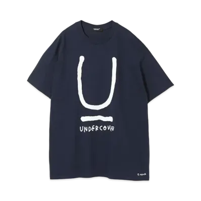 UNDERCOVER x Yu Nagaba Cotton T-Shirt "Navy"