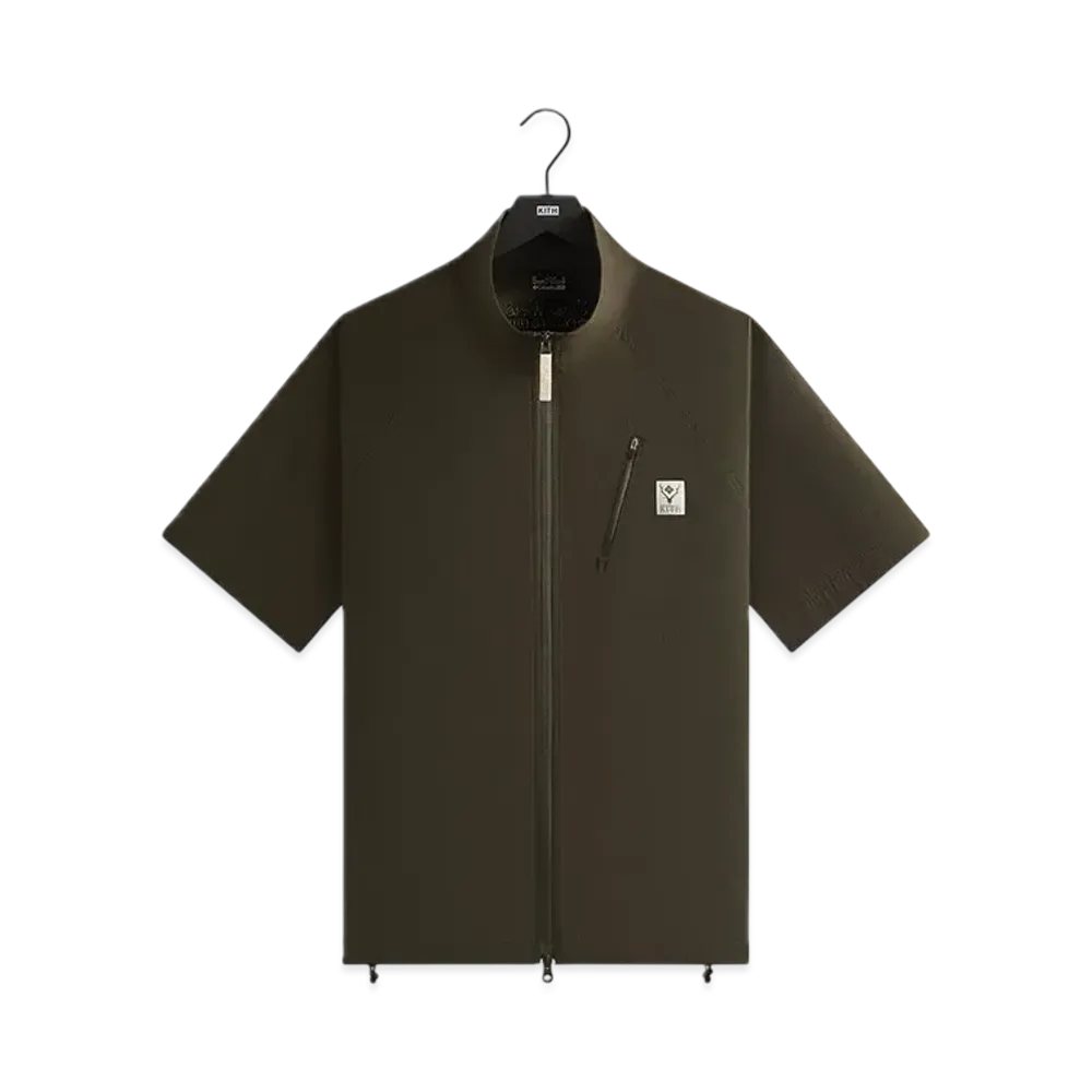 Kith x South2 West8 for Columbia S.L. Zipped Trail Short Sleeve Shirt "Kalamon"
