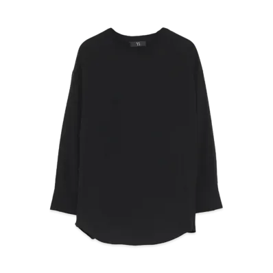 Yohji Yamamoto Y's BOX POCKET PULLOVER "Black/Black"