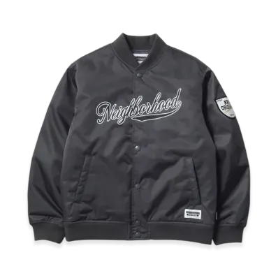 NEIGHBORHOOD Ot. Baseball Jacket "Charcoal"