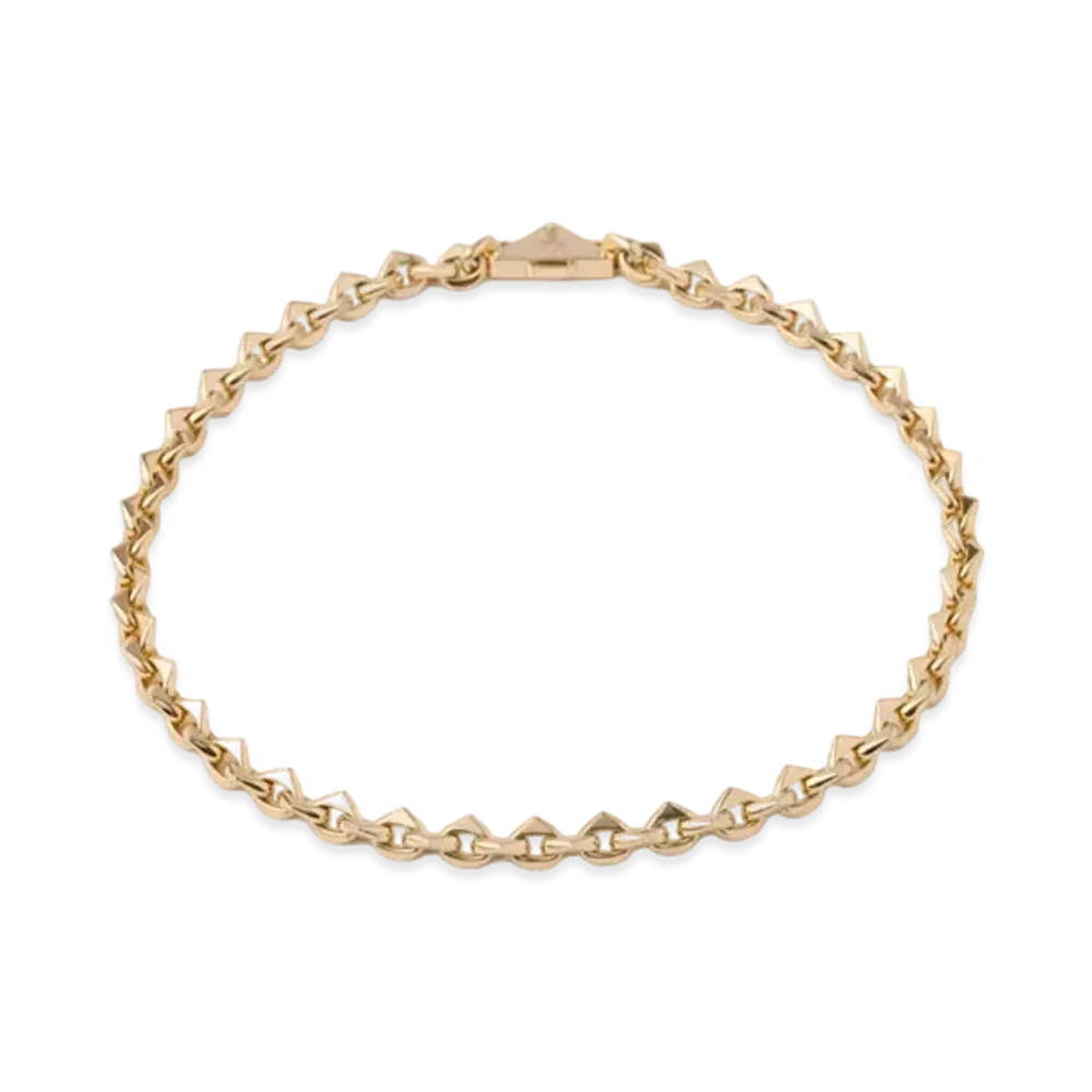 PRADA Eternal Gold Chain Necklace Yellow Gold