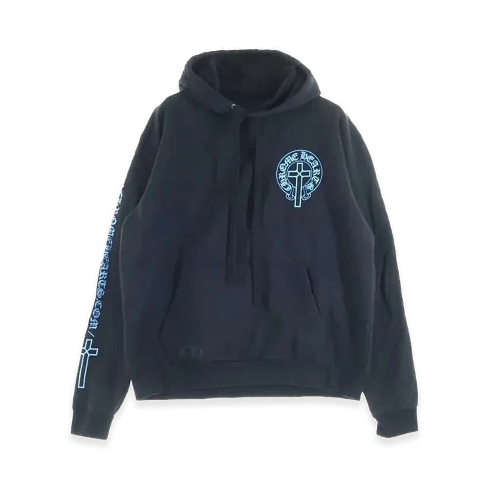 Chrome Hearts Mapple Thorpe Pullover Hoodie "Black/Blue"