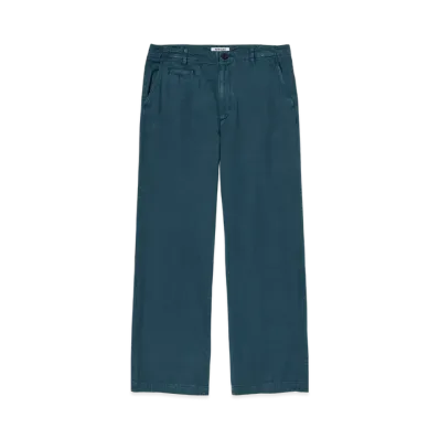 AURALEE Product Dyed Finx Gabardine Pants "Dyed Navy"
