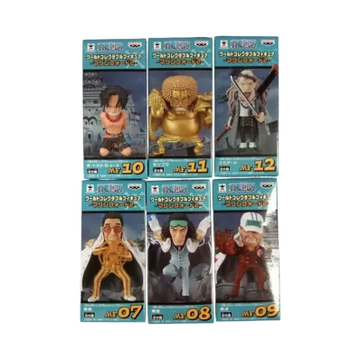 Banpresto One Piece World Collectable Figure -Marineford 2- Complete 6 Piece Set